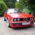 1988 BMW 635 CSI AUTO RED