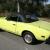 PRISTINE VINTAGE YELLOW CONVERTIBLE FIAT124 SPIDER 1975 - A COLLECTOR'S ITEM!!