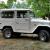 Toyota Land Cruiser FJ40 original Cygnus White chrome wheels