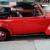Convertible Red '76 VW Beetle
