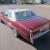 COUPE DEVILLE PRIME / ROSE / RED / WHITE VINAL TOP ALL LEATHER INTERIOR