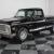 VERY CLEAN C-10, GREAT BLACK PAINT, 350CI, 700R4 TRANS, A/C, HOUNDSTOOTH BENCH
