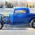 1932 Ford Viper Blue 3 Window Coupe Highboy Excellent Condition Suicide Doors