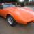 1976 CHEVROLET CORVETTE STINGRAY CHEVY VETTE 350 AUTO T TOP PROJECT FLORIDA CAR
