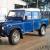 2000 LAND ROVER DEFENDER 110 TD5 BLUE DOUBLE CAB PICK UP - NEW CHASSIS