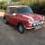  Rover Mini Cooper 1.3i classic shape Red with white roof minilites mot and tax 
