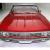 1966 CHEVELLE CONVERTIBLE RED ON RED