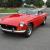 1974 MGB Red Convertible W/Chrome Bumpers