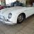 GORGEOUS 1956 Porsche 356 REPLICA SPEEDSTER White over Red 55 57 1600cc LQQK!