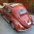 1956 VW Volkswagen - Coral Red original ragtop sunroof - Semaphores - New 2017cc
