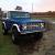 Freshly Rebuilt Classic 1974 Ford Bronco 4x4 Blue with White Hardtop.