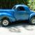 1941 WILLYS COUPE GASSER RARE 4 SPEED, BLOWN SBC!