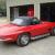 1967 Red Corvette Roadster