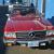 VINTAGE 1976  RESTORED MERCEDES BENZ 450 SL  RED SHOW CAR ********