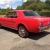 Ford Mustang 1965 Notchback in Candy Red with correct Cream interior