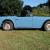 1975 Triumph TR6 Convertible Blue with black interior. Nice rust free