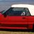 RARE 1987 FORD MUSTANG RED GT CONVERTIBLE.  3700 ORIGINAL MILES-MINT-  1 OF 702!