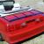 RARE 1987 FORD MUSTANG RED GT CONVERTIBLE.  3700 ORIGINAL MILES-MINT-  1 OF 702!