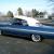 1962 oldsmobile starfire convertible blue with white top