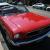 Vintage 1966 California - Red Mustang Convertible