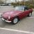 MGB ROADSTER 1974 DAMASK PROFF REPAINT 2014 EXTENSIVE RESTORATION COMPLETED 2014