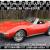 Corvette convertible, Red With Black interior, Black top (Code Correct) 61K