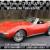 Corvette convertible, Red With Black interior, Black top (Code Correct) 61K