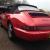 Mint 1994 LHD Porsche 911 964 Carrera C2 Cabriolet 73K Guards Red