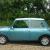 Rover Mini Cooper in Hawaiian Blue with Chequered Roof Decals