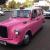 London Wedding Taxi. Roll Top Convertible. PINK, Fairway. Nissan Engine. Auto.