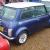 2000 Rover Mini Cooper in Tahiti Blue