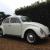 66 reg VW Beetle 1300 New MoT/Tax White with red interior very pretty bug