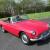 MGB Roadster, 1965, Tartan Red, Detailed Engine Bay, Chrome Bumpers, Excellent