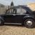 Black 1959 VW Beetle 117 Deluxe Sunroof LHD.