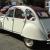 2 CV6 DOLLY -CREMENT WHITE- A BEAUTIFULLY RESTAURED GEM OF A “DEUX PATTES”