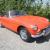  1974 MGB Roadster Immaculate condition Blaze Orange Genuin only 16,264 miles FSH 