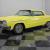 BRIGHT VIBRANT YELLOW PAINT, COMPLETE NEW A/C SYSTEM, 283CI WITH A 700R4 TRANS