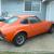 vintage 1972 orange OPEL GT sports car / baby corvette dino ferrari kit replica