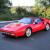 1988 Ferrari 328 GTS Red Tan Rare Convex Wheel Non ABS Car collector