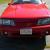 1987 Mustang Mclaren convertible #456 Auto. Red with beige interior