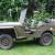 Half scale US Willys Jeep - Petrol engined mini Jeep in good working condition