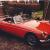  red mgb roadster 