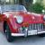 1960 Triumph TR-3, Original Owner, red, convertible