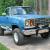 1978 Dodge Ramcharger Convertible Macho Blue NOS Factory White Soft Top NICE