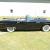 1957 T-Bird, tuxedo black, hard top, show quality, great driving car, 312v8
