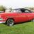 Classic 1954 Ford Crestline Sunliner. Convertible, Red