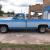 1977 GMC 1/2 ton two tone blue long bed pick up